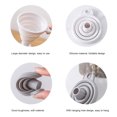 thumbnail image 2 of Embudo Plegable Ygjytge Silicona Grado Alimenticio Boca Ancha Gris, 2 of 9