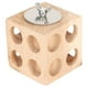 thumbnail image 1 of Juguete de bloques para pájaros, trituración de forraje, bloques de madera para loros, juguete para masticar para tortolitos, cacatúas, periquitos, 6 cm/2,4 pulgadas, 1 of 5