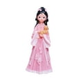 thumbnail image 2 of Chinese Ancient Girl Doll Mini Hanfu Figurine Resin Statue Decoration for Living Room Nightstands Bookshelf Display, 2 of 9