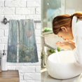 thumbnail image 7 of Yayeee 100% Cotton Hand Towels for Bathroom 16" x 28" Soft Absorbent Kitchen Towel, Night Deer, 7 of 7