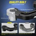 thumbnail image 5 of Nilight Light Mounting Bracket Hood Cowl Mount Brackets for Front A-Pillar, 5 of 7