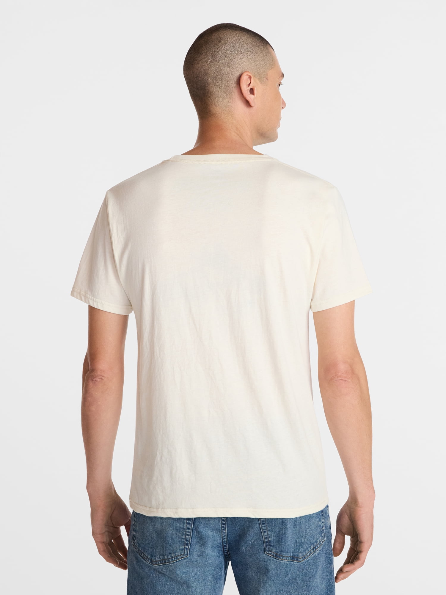 Father's Day Men's Best Dad Ever Chest Graphic Tee by Way to Celebrate, Sizes XS-5XL
