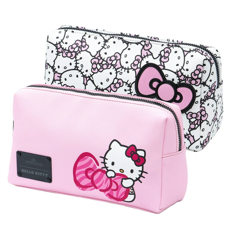 Weactive Hello Kitty Black Zipper Pouch (High Impact Series)