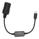 thumbnail image 4 of Adaptador de corriente para encendedor de coche USB C de 5V a 12V macho a hembra suministros electrónicos convenientes para grabadora de coche 118 pulgadas, 4 of 8