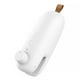 thumbnail image 3 of Sellador y cortador portátil de bolsas - sellador térmico de 3 velocidades para almacenamiento de alimentos, USB recargable, magnético, blanco/verde/rosa, 3 of 6
