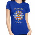 thumbnail image 2 of Yoga Tops for Women - Womens POWER Yoga Shirts for Women Premium Vintage OM POWER Yoga Shirt, 2 of 8