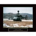 thumbnail image 3 of Frontline 24x19 Black Modern Framed Museum Art Print Titled - Valor - Helicopter, 3 of 5