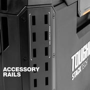 ToughBuilt StackTech Lockable Tool Box, Durable Plastic Storage Organizer