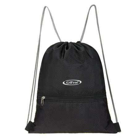 G4Free Unisex Lightweight Sport Gym Sack Drawstring Backpack