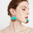 thumbnail image 5 of DIY Dangle Earring Making Kits Including Resin & Turquoise Walnut Wood Pendants Brass Earring Hooks & Jump Rings Pale Turquoise 48pcs/box, 5 of 5