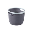 thumbnail image 2 of Portable Laundry Basket, Foldable Storage Organizer, Breathable Mesh Design, for Home Bathroom Bedroom, Gray, 2 of 9