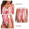 thumbnail image 4 of Traje De Baño De Una Pieza, Traje De Baño De Mujer Encantador Con Cordón Para Fiestas En La Playa Para Spas Para Mujer ANGGREK  Ocean Broad Surfboard Fins, 4 of 6