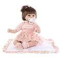 thumbnail image 2 of Muñeca De Muñeca De Alta Simución Del Silicón Suave De Los 43cm El Cumpleaños Zulema Muñeca de niña recién nacida, 2 of 8
