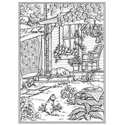 Adult Coloring: Creative Haven Home Sweet Home Coloring Book (Paperback)