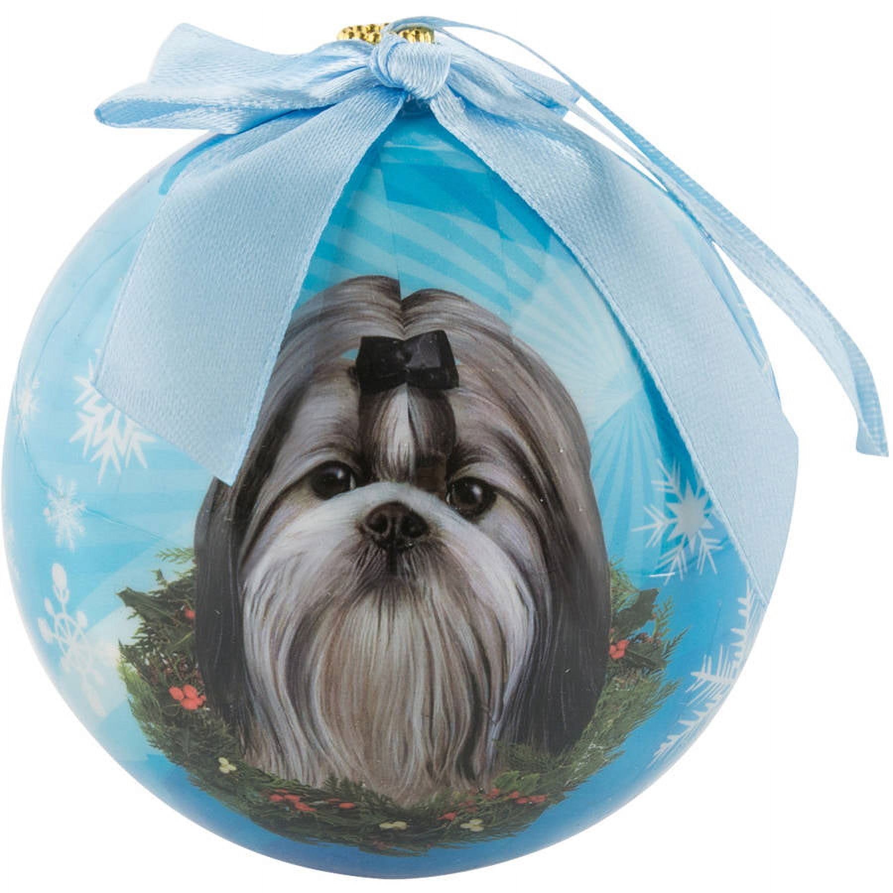 Dog Collection Decorative Shatterproof Christmas Ball Ornament