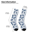 thumbnail image 2 of Naloa Skiing Enthusiast Kids Socks Unisex Kids and Toddlers' Crew Socks, ,1 Pairs, 2 of 5
