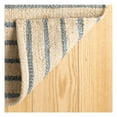 thumbnail image 2 of Dash & Albert Moana Stripe Handwoven Jute Rug, 10' x 14', Blue, 2 of 6
