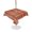 Orange, White, Brown, variant on Outdoor Tablecloth with Umbrella Hole for Patio/Picnic/Party/Camping, Black White Striped Waterproof Table Cloth Square Cover Washable, Navy Indigo Contemporary Minimalist Art (60"x 60")