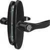 843409 1.5, 1.75 Or 3" Hs Black Finish Decorative Lever - For Doors 5/8 - 1.75"