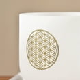thumbnail image 2 of Cuenco de cristal CVNC Flower Of Life C Note 20 cm 528Hz, 2 of 6