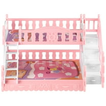 BESTYASH Small Doll Bed for Doll House Decoration, 1 Set - Perfect Accessory for Miniature Dollhouses