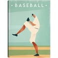 thumbnail image 1 of Cuadro Decorativo - Béisbol Vintage, 1 of 3