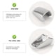 thumbnail image 5 of Car Front Door Handle Lock Cylinder Cover 51447221159 for Ghost 2009-2014 Door Exterior Handle Cover, 5 of 5