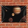 thumbnail image 2 of Planet Jupiter With Io Europa Ganymede and Callisto Moons Space Home Business Office Sign, 2 of 3