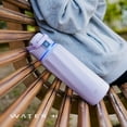 thumbnail image 4 of WaterH BOOST Smart Water Bottle Reminder to Drink&Tracker-Double Wall Vacuum Insulated Stainless Steel, Wide Mouth 32 oz, for Gift-Purple, 4 of 9