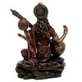 thumbnail image 2 of SAI DECORATIVE Polyresin Bonded Bronze Maa Saraswati Idol Statue Murti for Puja (6-inch), 2 of 2
