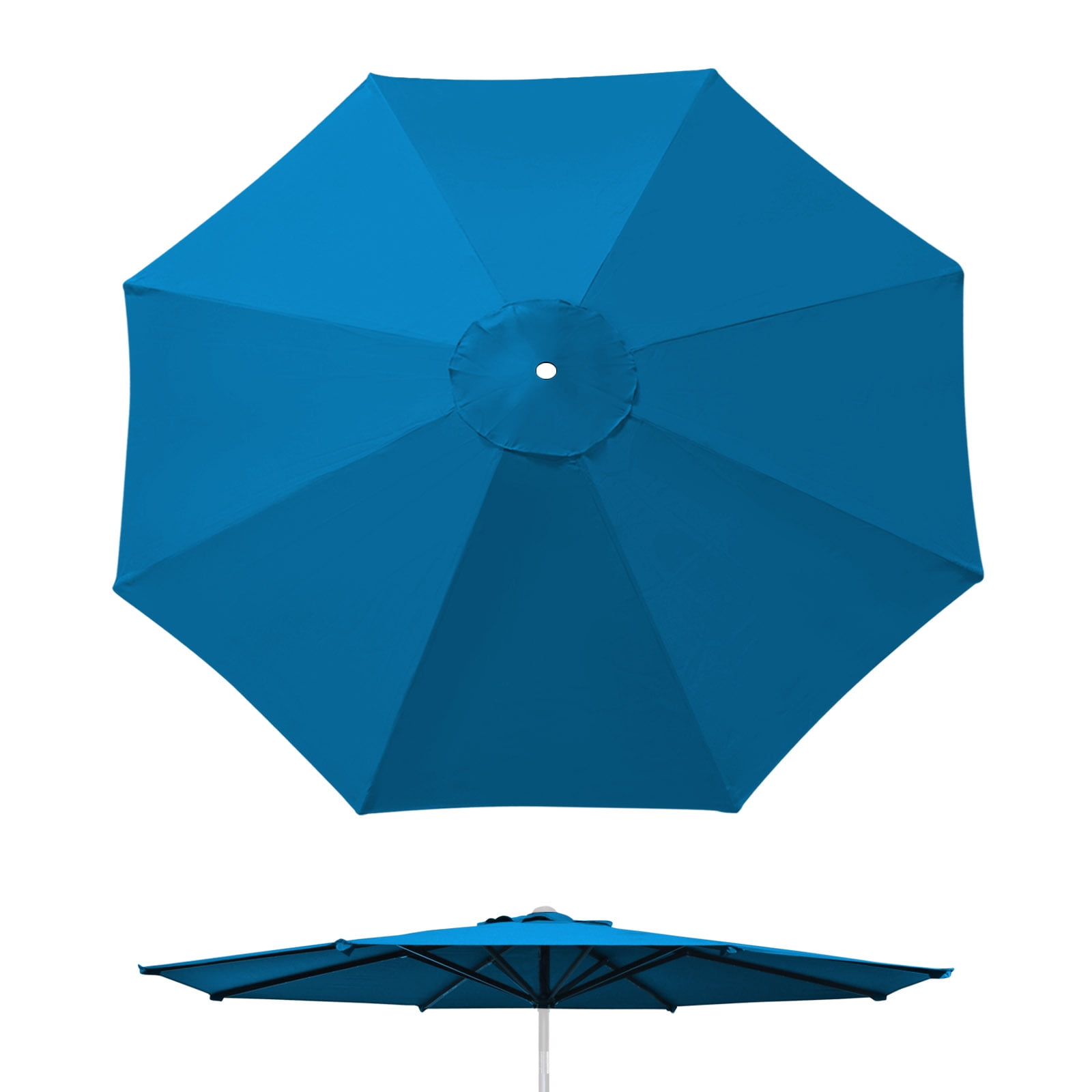 YardGrow Outdoor Umbrella Replacement Canopy Cover for 9ft 8ribs Table Umbrella Top Cover