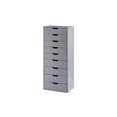 thumbnail image 4 of Home Emporium Bianca 9 Drawer Dresser, Tall Dressers For Bedroom, Kids Dresser With Storage Shelves With Drawers, Office File Cabinet With 200 Lbs Capacity-Color:Gray, 4 of 7