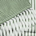 thumbnail image 5 of VOTRUDI Faux Linen Shower Curtain - Waterproof Polyester Green Patchwork 72x72in, 5 of 6