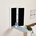 Organizedlife WallMounted Ironing Board with Mirror,Foldable Ironing Station for