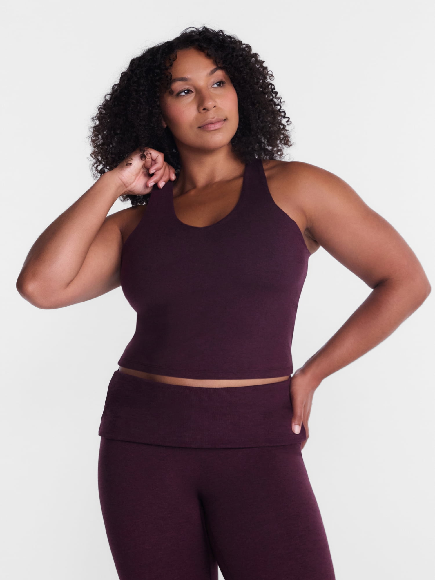 Athletic Works Women's ButterCore Bra Tank Top, Sizes XS-XXXL
