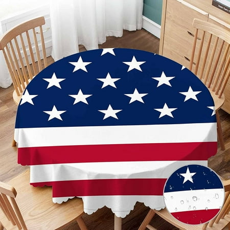 

WISH TREE Magnolia Flower Round Tablecloth Tablecloth White Floral Green Leaf Chaste Symbol Elegant Table Cloth for Dining Tables Parties Wedding and Banquet Decoration