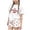 White, variant on Cethrio Girls Summer Outfit Sets 2 Piece, Short Sleeve Casual Elastic Waist Kids' Clothing Sets Hot Pink Size 6