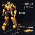 thumbnail image 2 of Figura de acción de gran tamaño, juguete de transformación CE, obra maestra, CE01, CE-01, Bumblebe, pieza de aleación, escarabajo, serie de películas, KO, Anime, Robot Fivean unisex, 2 of 2