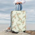 thumbnail image 7 of Hirioo Rose Darkseagreen Color Background for Elasticity Suitcase Cover (No luggage Included) Durable Luggage Protector Fits 18-32 Inch Luggage-Large, 7 of 7