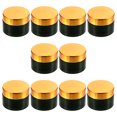thumbnail image 3 of MasteelfCA 10pcs Reusable Sample Bottle Lotion Cream Holder Small Glass Storage Bottle, 3 of 7
