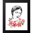 thumbnail image 2 of Popp, Grace 20x24 Black Modern Framed Museum Art Print Titled - Daydreamer I, 2 of 5