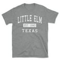 thumbnail image 1 of Little Elm Texas Classic Established Men's Cotton T-Shirt, 1 of 1