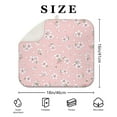 thumbnail image 2 of Microfibre Drying Mat for Kitchen Pioneer Dish Drying Drainer Mat Absorbent Colorful Floral Drying Mat Washing Up for Glass, Plate & Cup 16inch X 18inch, 2 of 7