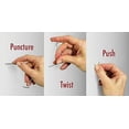 thumbnail image 6 of Monkey Hook P-VAR30-307 No Stud Drywall Picture Hanger Variety Pack, 6 of 7