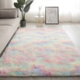 thumbnail image 1 of Large Plush Carpet Living Room Decoration Fluffy Rug Thick Bedroom Carpets Anti-slip Floor Soft Lounge Rugs Solid Mat, 1 of 5