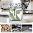 thumbnail image 5 of Pink Tulip Flowers Floral Ashtray with Lid Cigarette Ashtray Stainless Steel Ash Tray Ash Holder for Home Outdoor, 5 of 7