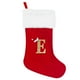 thumbnail image 1 of Moyic Regalo de calcetín de Papá Noel de tela roja - Medias festivas para decoración navideña Medias navideñas rojas grandes E Type1 NO1, 1 of 6