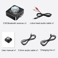thumbnail image 3 of Altavoz con cable Matsuzay Compatible con Bluetooth 5.0 Receptor Tipo-c Adaptador de audio, 3 of 6