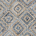 thumbnail image 3 of Safavieh Cape Cod 11X 15Handmade Jute Rug in Natural and Blue, 3 of 4