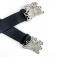 thumbnail image 2 of Ceinture Large Réglable en Simili Cuir Papillons Boucle Femmes Ceinture, 2 of 4